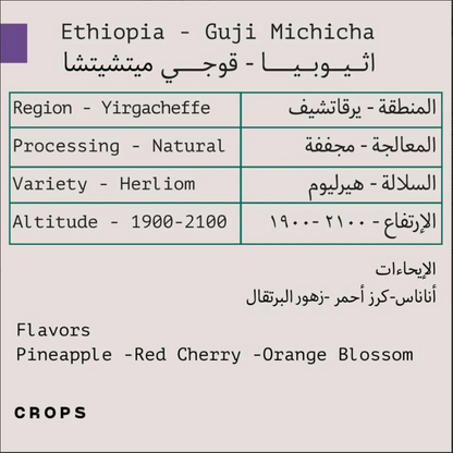 اثيوبا قوجي - كروبس | GUJI CROPS